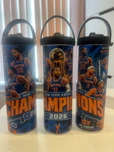 Load image into Gallery viewer, New york knicks Championship tumblers with handle