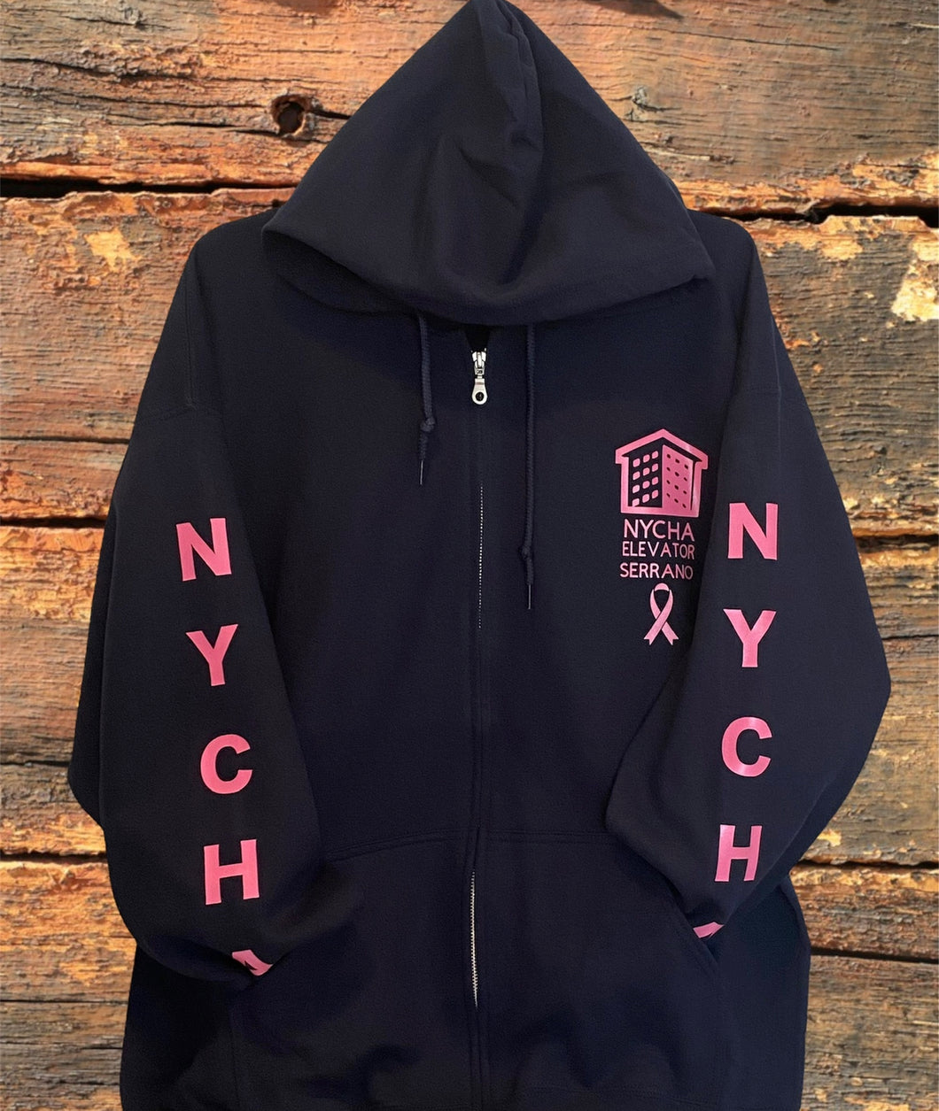 Nycha zip up Hoodie/customizable