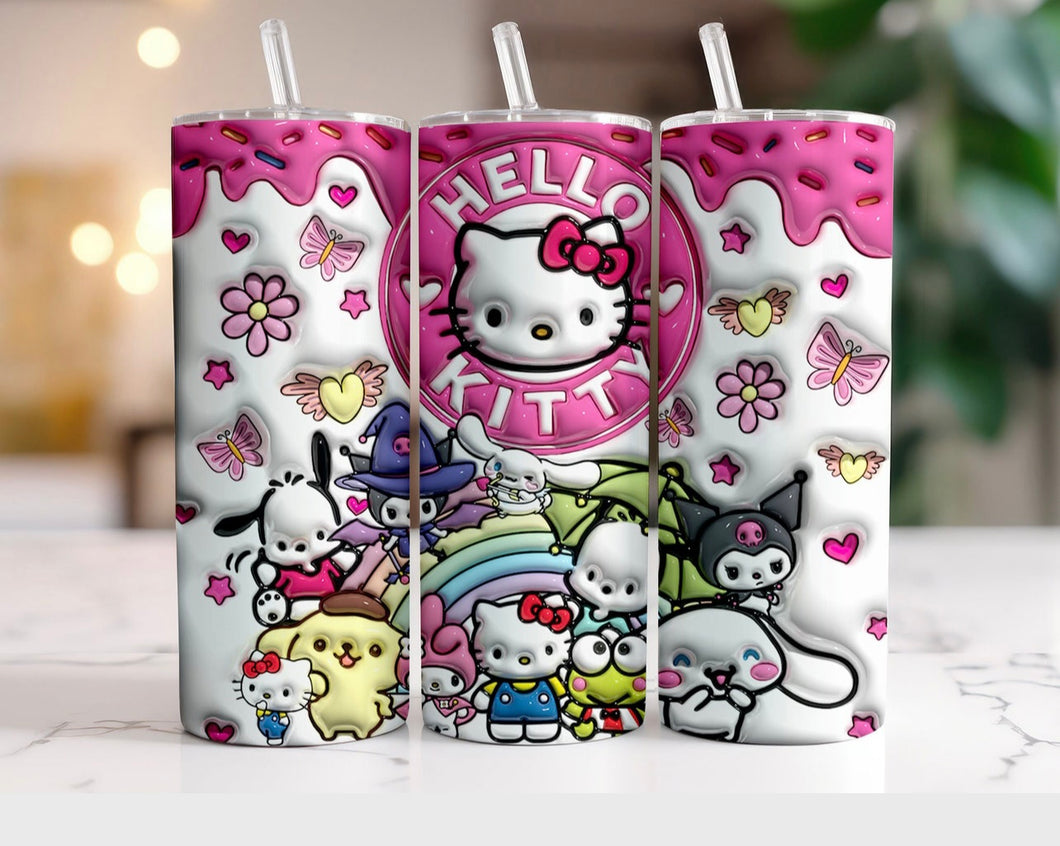 Hello Kitty 3D Tumbler