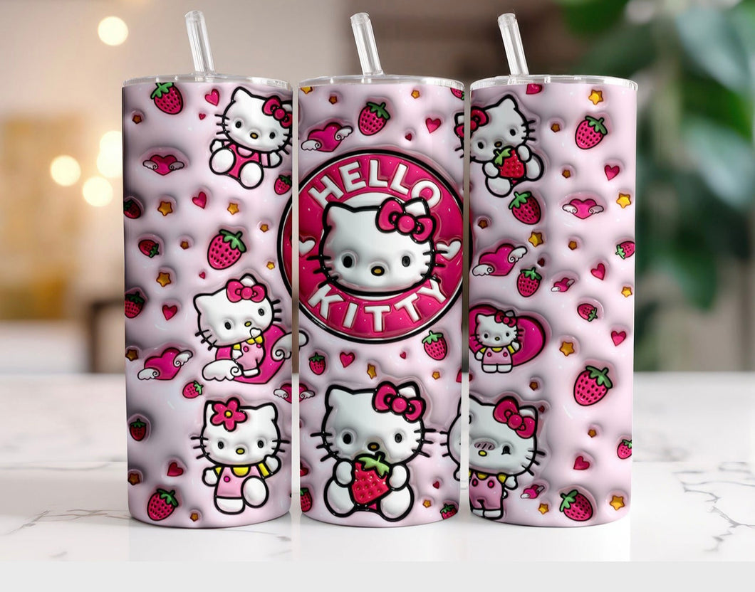 Hello Kitty #3 3D tumbler