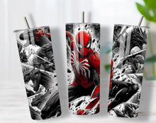 Load image into Gallery viewer, Custom Comic Book Spiderman Tumblers 🕷️🔥
