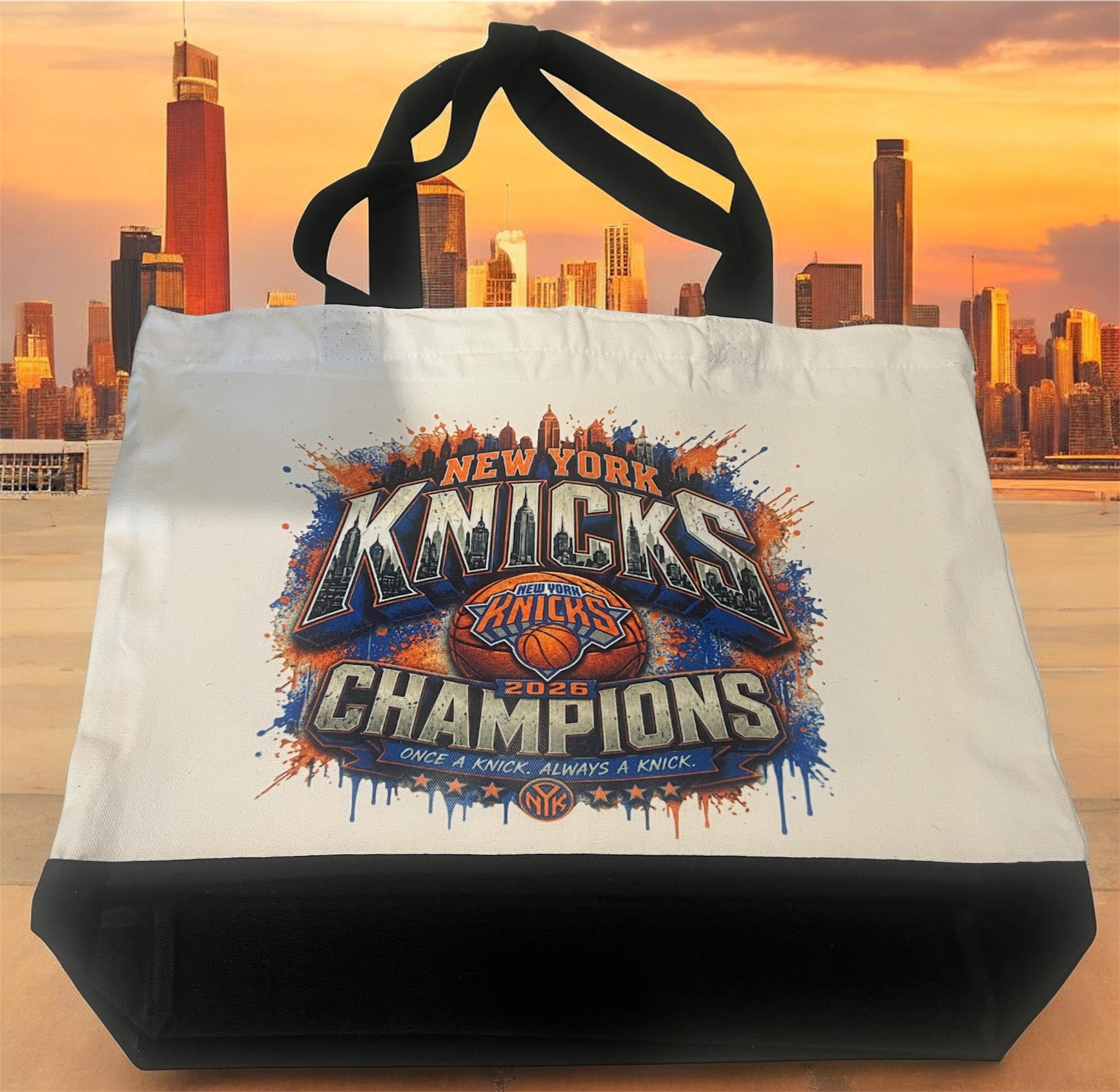 New York Knicks Championship tote bag ❤️ – Creations By Entenzz