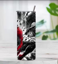 Load and play video in Gallery viewer, Custom Comic Book Spiderman Tumblers 🕷️🔥
