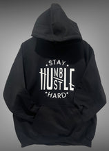 Load image into Gallery viewer, Stay Humble Hustle Hard pull over hoodie
