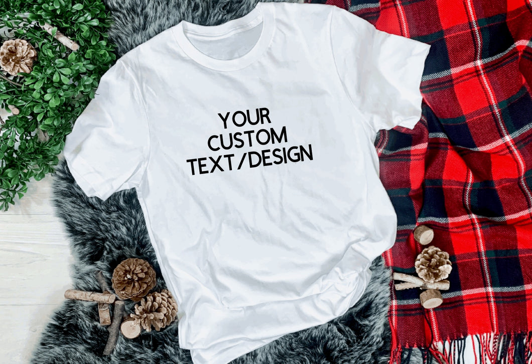 Custom T-shirt Front & Back