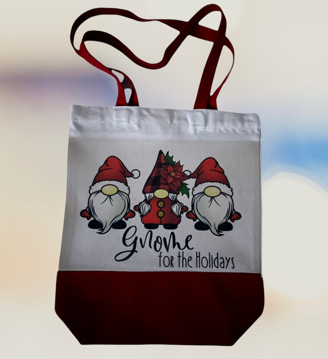 Gnome for the holidays Tote