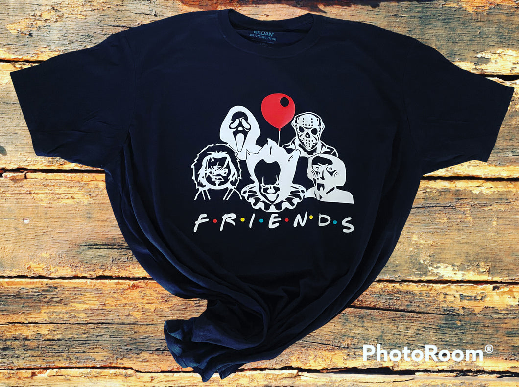 Friends horror movie Halloween T-shirt