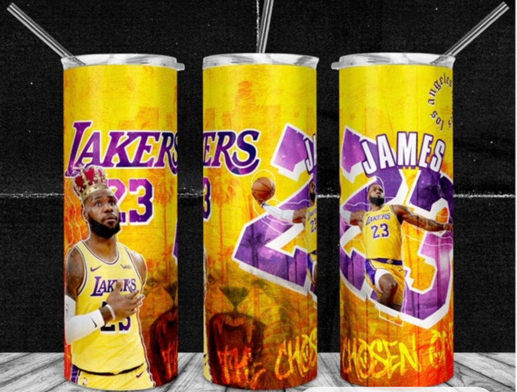 Lebron James Lakers Tumblers
