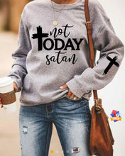Load image into Gallery viewer, Not today Satan Sweater
